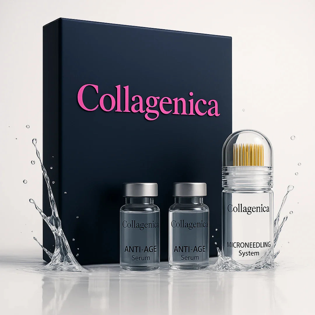 Collagenica – Sistem anti-îmbătrânire cu microace pentru hrănirea profundă și regenerarea pielii